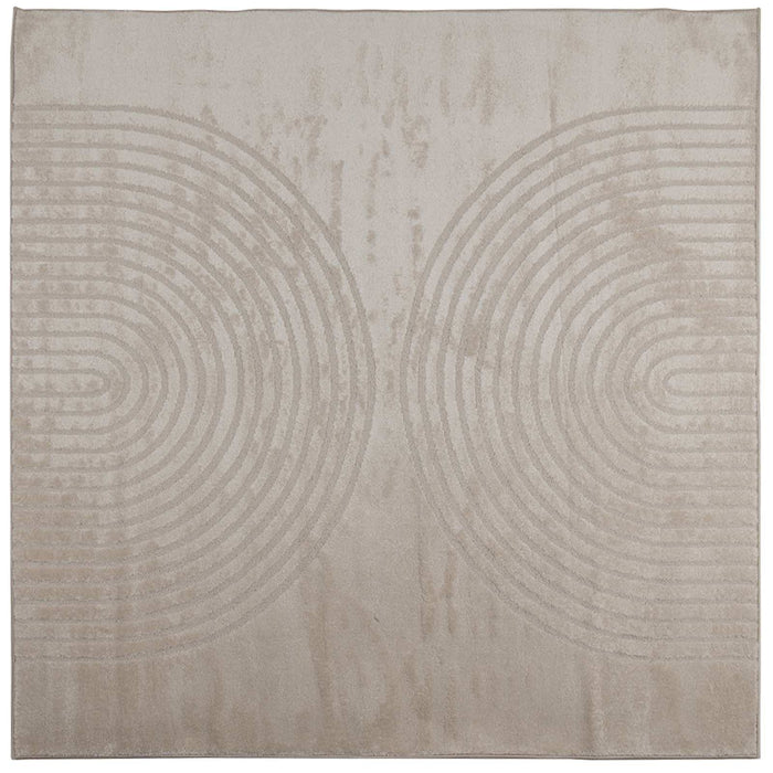 Covoare de zonă Pătrat GALATI Bej 200 x 200 cm Poliester - WALTI WALTI