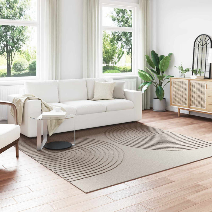 Covoare de zonă Pătrat GALATI Bej 240 x 240 cm Poliester - WALTI WALTI