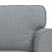 Canapea 2 pcs Gri deschis Metal - WALTI WALTI