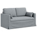 Set de canapea 2 pcs Gri deschis 139 x 78 x 80 cm țesătură - WALTI WALTI