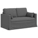 Set de canapea 2 pcs Gri închis 139 x 78 x 80 cm țesătură - WALTI WALTI