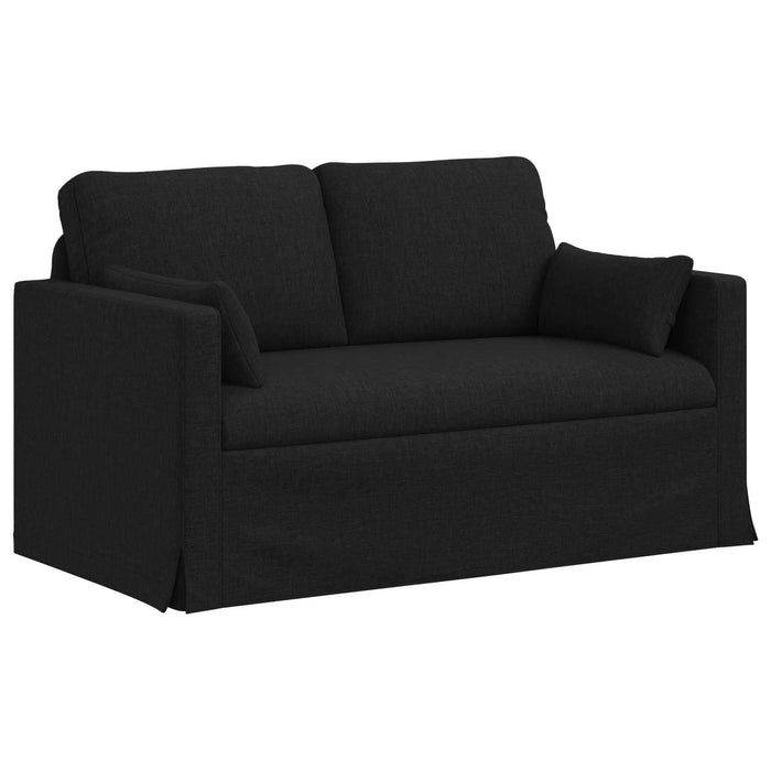 Set de canapea 2 pcs Negru 139 x 78 x 80 cm țesătură - WALTI WALTI