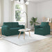 Set de canapea 2 pcs Verde închis 139 x 78 x 80 cm țesătură - WALTI WALTI