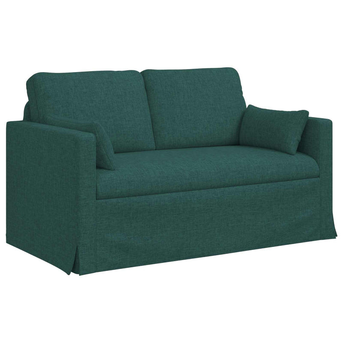 Set de canapea 2 pcs Verde închis 139 x 78 x 80 cm țesătură - WALTI WALTI