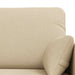 Set de canapea 2 pcs Crem 139 x 78 x 80 cm țesătură - WALTI WALTI