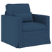 Set de canapea 2 pcs albastru 139 x 78 x 80 cm țesătură - WALTI WALTI
