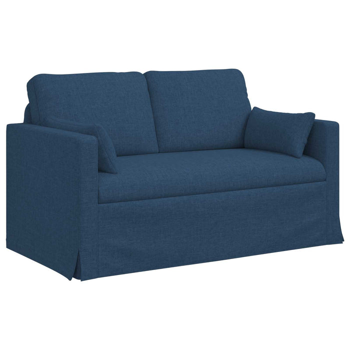 Set de canapea 2 pcs albastru 139 x 78 x 80 cm țesătură - WALTI WALTI