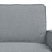 Canapea 2 pcs Gri deschis Metal - WALTI WALTI