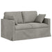 Set de canapea 2 pcs Gri deschis 138 x 78 x 80 cm Catifea - WALTI WALTI