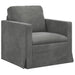 Set de canapea 2 pcs Gri închis 138 x 78 x 80 cm Catifea - WALTI WALTI