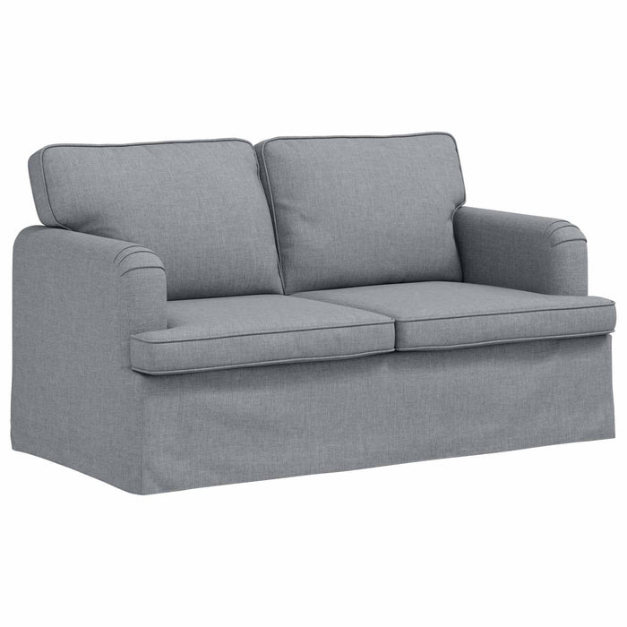 Canapea 120cm 2 pcs Gri deschis Metal - WALTI WALTI