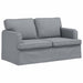 Canapea 120cm 2 pcs Gri deschis Metal - WALTI WALTI