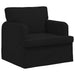 Canapea 120cm 2 pcs Negru Metal - WALTI WALTI