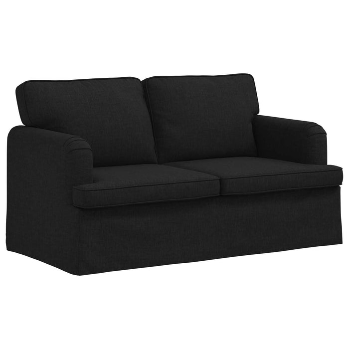 Canapea 120cm 2 pcs Negru Metal - WALTI WALTI