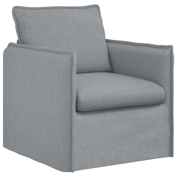 Canapea 120cm 2 pcs Gri deschis Metal - WALTI WALTI
