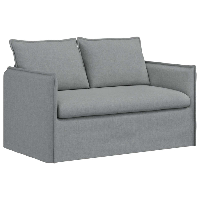 Canapea 120cm 2 pcs Gri deschis Metal - WALTI WALTI