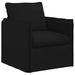 Canapea 120cm 2 pcs Negru Metal - WALTI WALTI