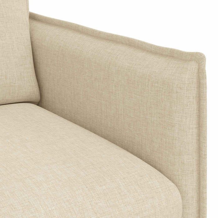 Canapea 120cm 2 pcs Crem Metal - WALTI WALTI