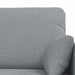 Set de canapea 2 pcs Gri deschis 158 x 78 x 80 cm țesătură - WALTI WALTI