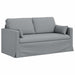 Set de canapea 2 pcs Gri deschis 158 x 78 x 80 cm țesătură - WALTI WALTI