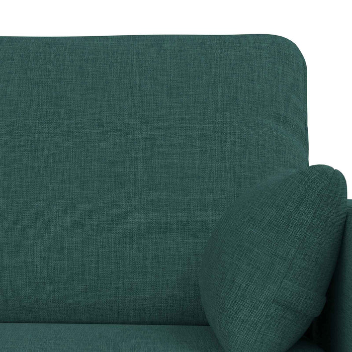Set de canapea 2 pcs Verde închis 158 x 78 x 80 cm țesătură - WALTI WALTI