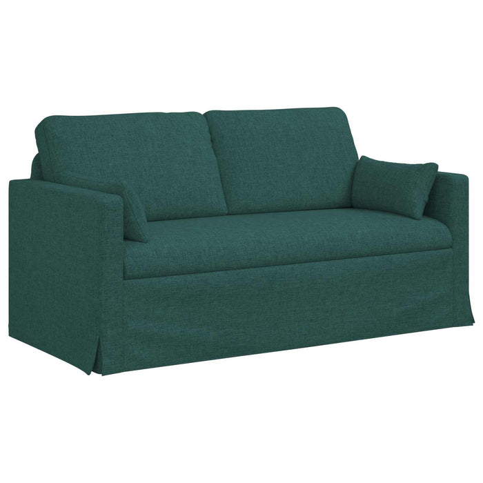 Set de canapea 2 pcs Verde închis 158 x 78 x 80 cm țesătură - WALTI WALTI