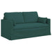 Set de canapea 2 pcs Verde închis 158 x 78 x 80 cm țesătură - WALTI WALTI