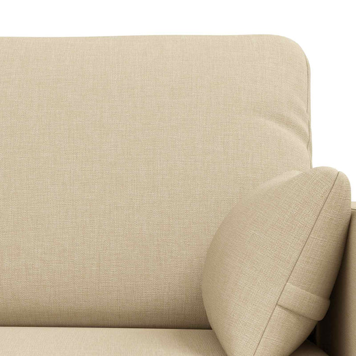 Set de canapea 2 pcs Crem 158 x 78 x 80 cm țesătură - WALTI WALTI