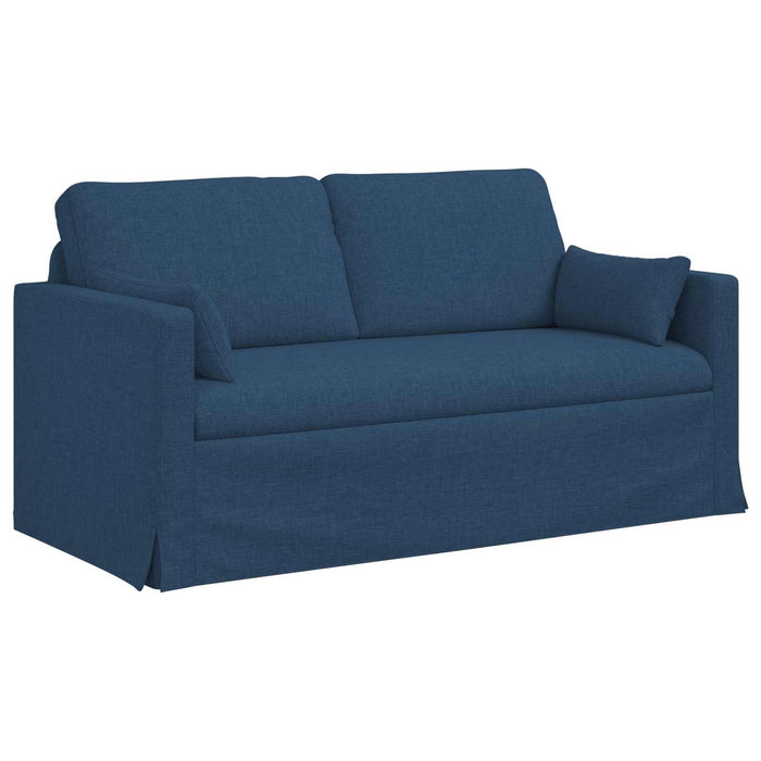 Set de canapea 2 pcs albastru 158 x 78 x 80 cm țesătură - WALTI WALTI