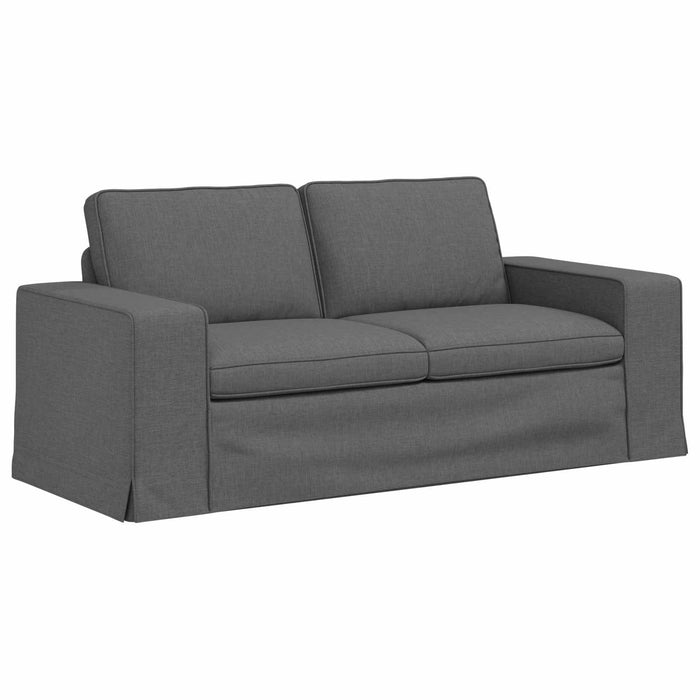 Canapea 2 pcs Gri închis Metal - WALTI WALTI