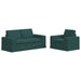 Canapea 2 pcs Verde închis Metal - WALTI WALTI