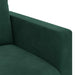 Set de canapea 2 pcs Verde închis 158 x 78 x 80 cm Catifea - WALTI WALTI