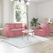 Set de canapea 2 pcs Roz 158 x 78 x 80 cm Catifea - WALTI WALTI