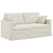 Set de canapea 2 pcs Crem 158 x 78 x 80 cm Catifea - WALTI WALTI