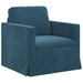Set de canapea 2 pcs albastru 158 x 78 x 80 cm Catifea - WALTI WALTI