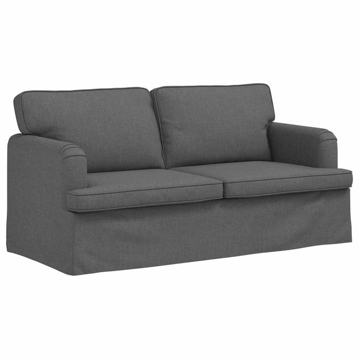 Canapea 140cm 2 pcs Gri închis Metal - WALTI WALTI