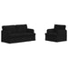 Canapea 140cm 2 pcs Negru Metal - WALTI WALTI