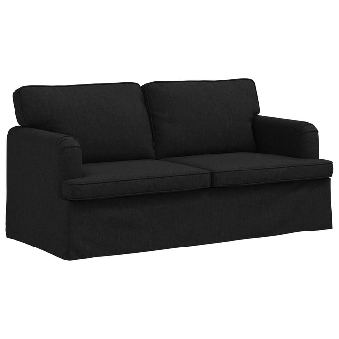 Canapea 140cm 2 pcs Negru Metal - WALTI WALTI
