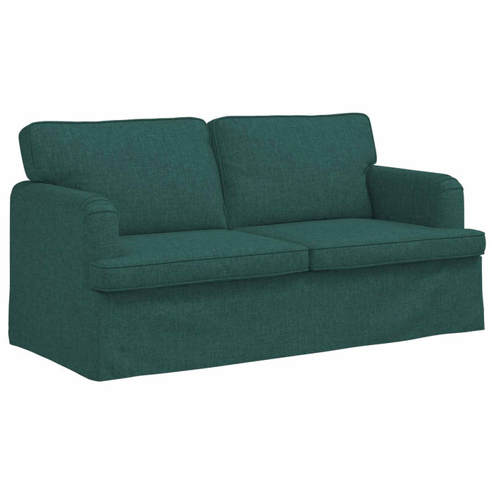 Canapea 140cm 2 pcs Verde închis Metal - WALTI WALTI