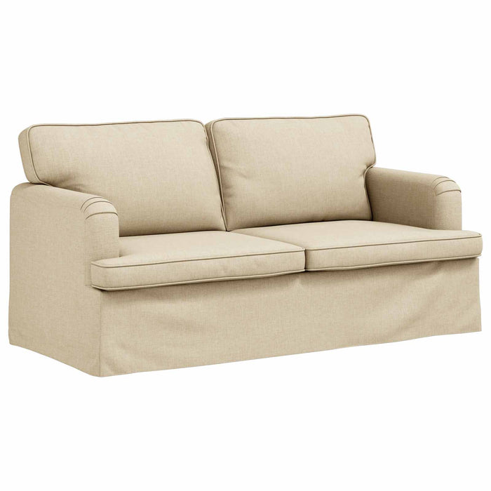 Canapea 140cm 2 pcs Crem Metal - WALTI WALTI
