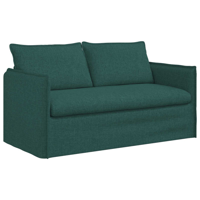 Canapea 140cm 2 pcs Verde închis Metal - WALTI WALTI