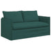 Canapea 140cm 2 pcs Verde închis Metal - WALTI WALTI