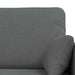 Set de canapea 2 pcs Gri închis 198 x 78 x 80 cm țesătură - WALTI WALTI