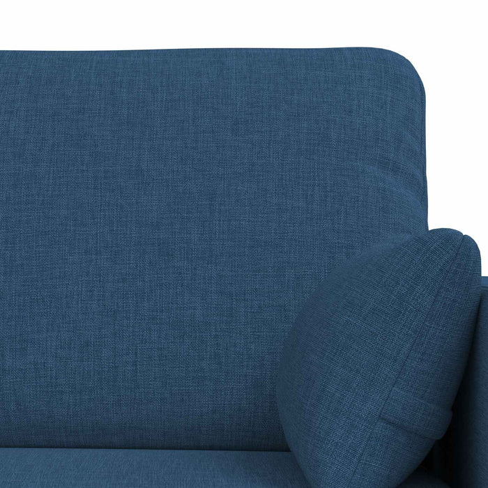 Set de canapea 2 pcs albastru 198 x 78 x 80 cm țesătură - WALTI WALTI