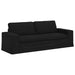Canapea 2 pcs Negru Metal - WALTI WALTI