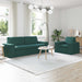 Canapea 2 pcs Verde închis Metal - WALTI WALTI