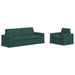Canapea 2 pcs Verde închis Metal - WALTI WALTI