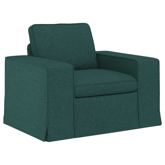 Canapea 2 pcs Verde închis Metal - WALTI WALTI