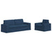 Canapea 2 pcs albastru Metal - WALTI WALTI
