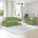 Set de canapea 2 pcs Verde deschis 198 x 78 x 80 cm Catifea - WALTI WALTI